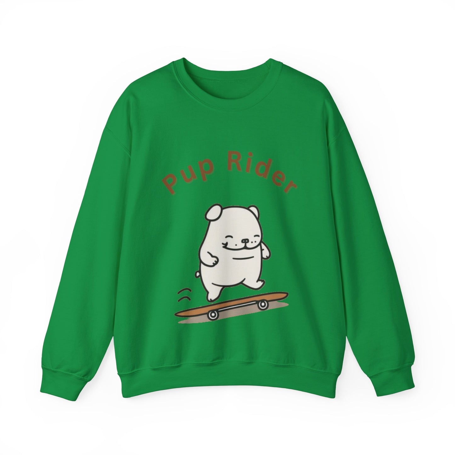 Crewneck Sweatshirt Pup Rider