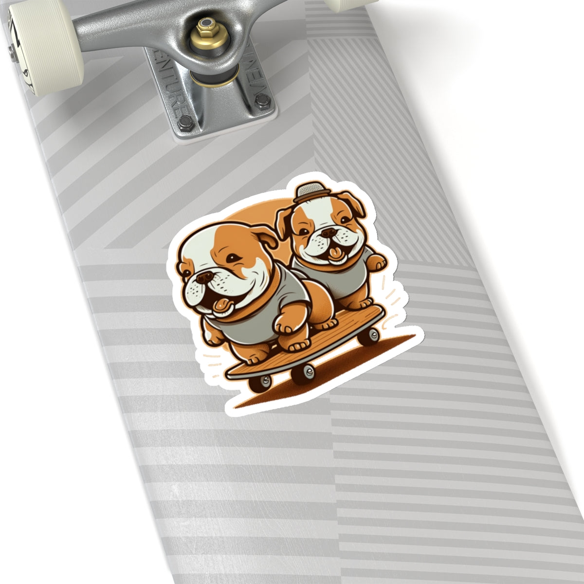 Kiss-Cut Stickers twin pups