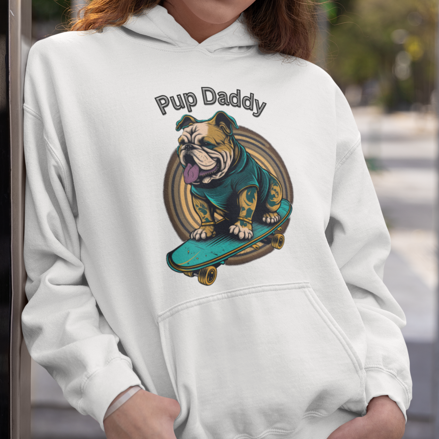 Hooded Sweatshirt Pup Daddy