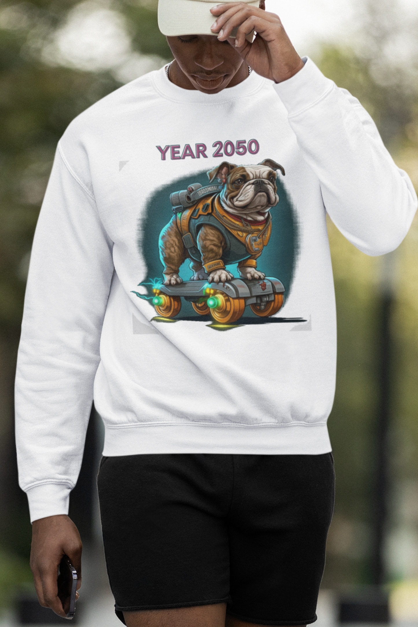 Crewneck Sweatshirt Year 2050